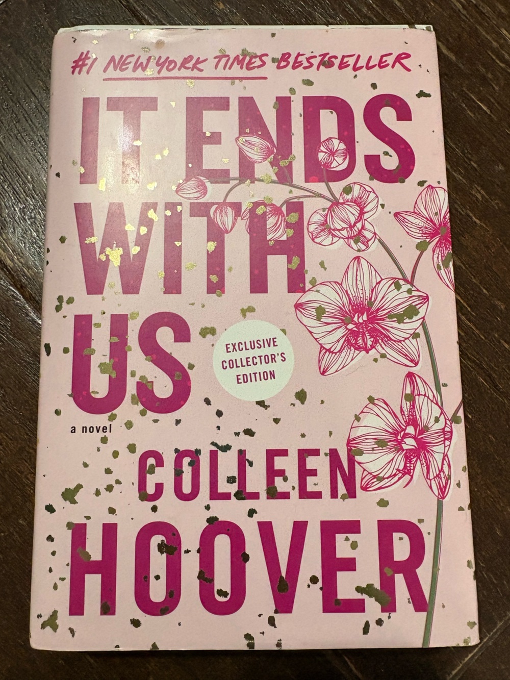 Colleen Hoover Novel - Pink Floral Collector's Edition